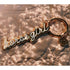 Horse Girl Rose Gold Keychain